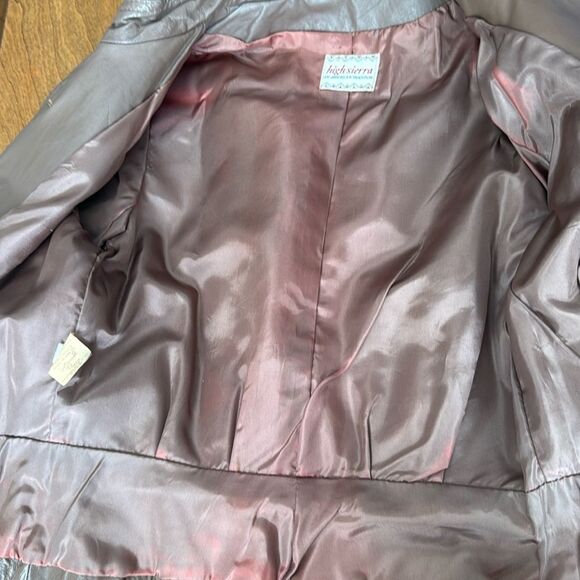 High Sierra Cocoa Brown Leather Jacket - Picture 8 of 14